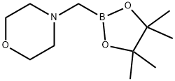 4-[(TetraMethyl-1,3,2-dioxaborolan-2-yl)Methyl]Morpholine Struktur