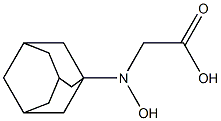 Hydroxyl-adaMantyl-glycine Struktur