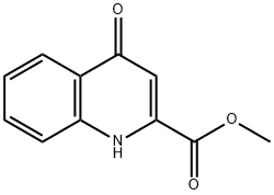 Methyl 4-oxo-1,4-dihydroquinoline-2-carboxylate Struktur