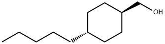 trans-4-pentylcyclohexaneMethanol Struktur