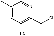 2-(ChloroMethyl)-5-Methylpyridine hydrochloride Struktur