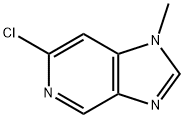 6-Chloro-1-Methyl-1H-iMidazo[4,5-c]pyridine Struktur