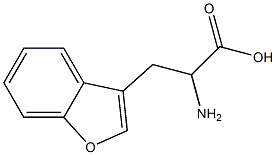 3-(3-benzofuranylalanine) Struktur