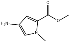 Methyl 4-aMino-1-Methyl-1H-pyrrole-2-carboxylate Struktur