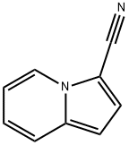 Indolizine-3-carbonitrile Struktur