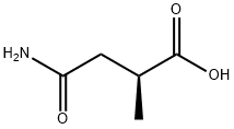 (S)-3-Carbamoyl-2-methylpropionic acid Struktur