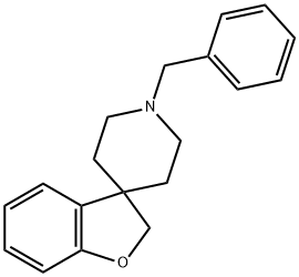 1'-benzyl-spiro[benzofuran-3,4'-piperidine] Struktur