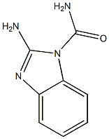 1H-Benzimidazole-1-carboxamide,2-amino-(9CI) Struktur