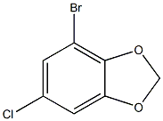 4-BroMo-6-chlorobenzo[d][1,3]dioxole|4-溴-6-氯苯并[D][1,3]1,3-二氧雜環(huán)戊烯