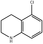 5-Chloro-1,2,3,4-tetrahydroquinoline Struktur