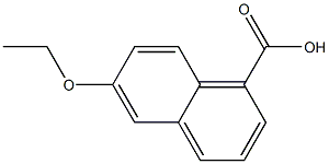 1-Naphthalenecarboxylicacid,6-ethoxy-(9CI) Struktur