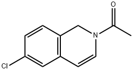 1-(6-Chloroisoquinolin-2(1H)-yl)ethan-1-one Struktur