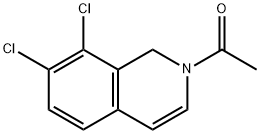 1-(7,8-Dichloroisoquinolin-2(1H)-yl)ethan-1-one Struktur