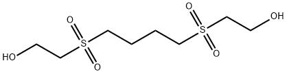 2,2'-(Butane-1,4-diyldisulfonyl)diethanol Struktur