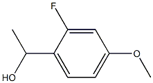 1-(2-Fluoro-4-methoxyphenyl)ethanol Struktur