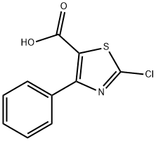 2-Chloro-4-phenylthiazole-5-carboxylic acid Struktur