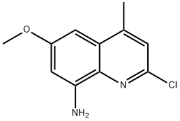 2-Chloro-6-Methoxy-4-Methylquinolin-8-aMine Struktur