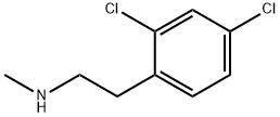 2,4-Dichloro-N-Methyl-benzeneethanaMine Struktur