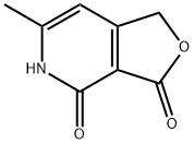 4-Hydroxy-6-Methylfuro(3,4-c)pyridin-3(1H)-one Struktur