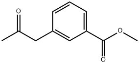 Methyl 3-(2-oxopropyl)benzoate Struktur