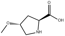 (2S,4R)-4-Methoxyproline Struktur