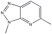 3H-1,2,3-Triazolo[4,5-b]pyridine,3,5-dimethyl-(9CI) Struktur