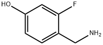 4-(aMinoMethyl)-3-fluorophenol Struktur