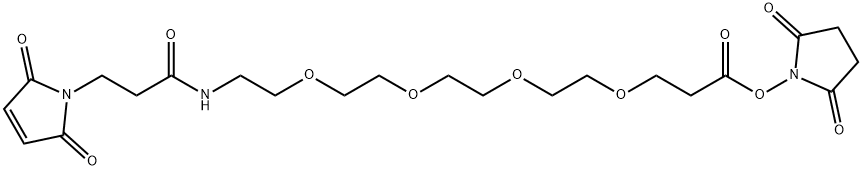 Maleimide-PEG4-NHS Ester Struktur