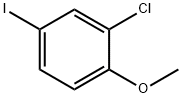 Benzene, 2-chloro-4-iodo-1-Methoxy- Struktur