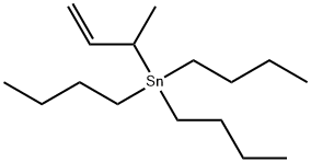 (1-Methylallyl)tributylstannane Struktur