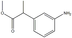 Methyl 2-(3-aMinophenyl)propanoate Struktur