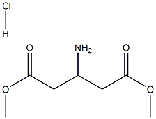 DiMethyl 3-aMinopentanedioate hydrochloride Struktur