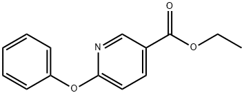 Ethyl 6-phenoxynicotinate Struktur