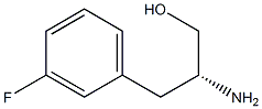 (R)-b-AMino-3-fluorobenzenepropanol Struktur