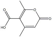 4,6-diMethyl-2-oxo-2H-pyran-5-carboxylic acid Struktur