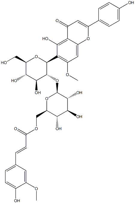 6-阿魏酰斯皮諾素, 77690-92-7, 結(jié)構(gòu)式