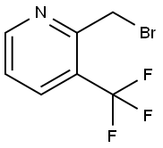 2-(Bromomethyl)-3-(trifluoromethyl)pyridine Struktur