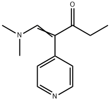 1-(DiMethylaMino)-2-(4-pyridinyl)-1-penten-3-one Struktur