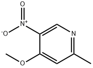 4-Methoxy-2-Methyl-5-nitropyridine Struktur