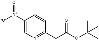 tert-Butyl 2-(5-nitropyridin-2-yl)acetate Struktur