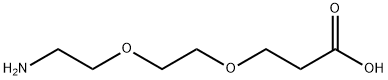 Amino-PEG2-acid Struktur