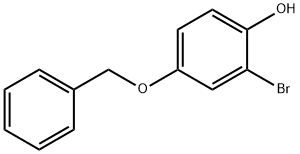 4-(benzyloxy)-2-bromophenol Struktur