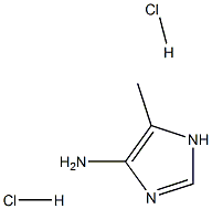 4-AMino-5-MethyliMidazole Dihydrochloride Struktur