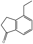 4-ETHYL-2,3-DIHYDRO-1H-INDEN-1-ONE Struktur