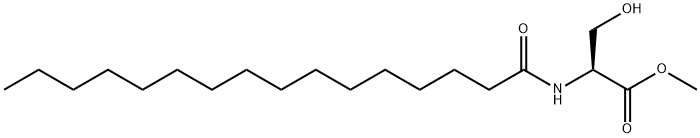 N-palMitoyl L-serine Methyl ester Struktur