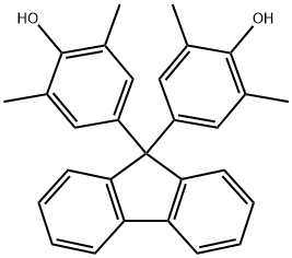 bis-Xylenofluorene Struktur