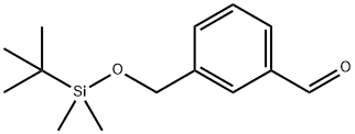 3-[[[(1,1-二甲基乙基)二甲基甲硅烷基]氧基]甲基]苯甲醛 結構式