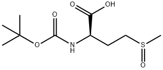 Boc-D-Methionine sulfoxide Struktur