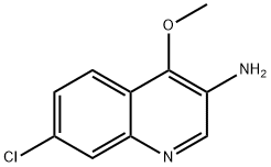 7-Chloro-4-Methoxyquinolin-3-aMine Struktur