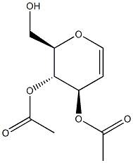 3,4-Di-O-acetyl-D-glucal, 97% Struktur